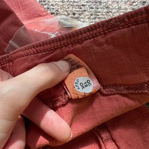 Sonoma Goods For Life Midrise Utility Jogger Pants Brianna Blush Size 12 - Picture 8 of 9